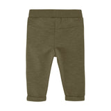 Baby Heather Green Joggers Minymo
