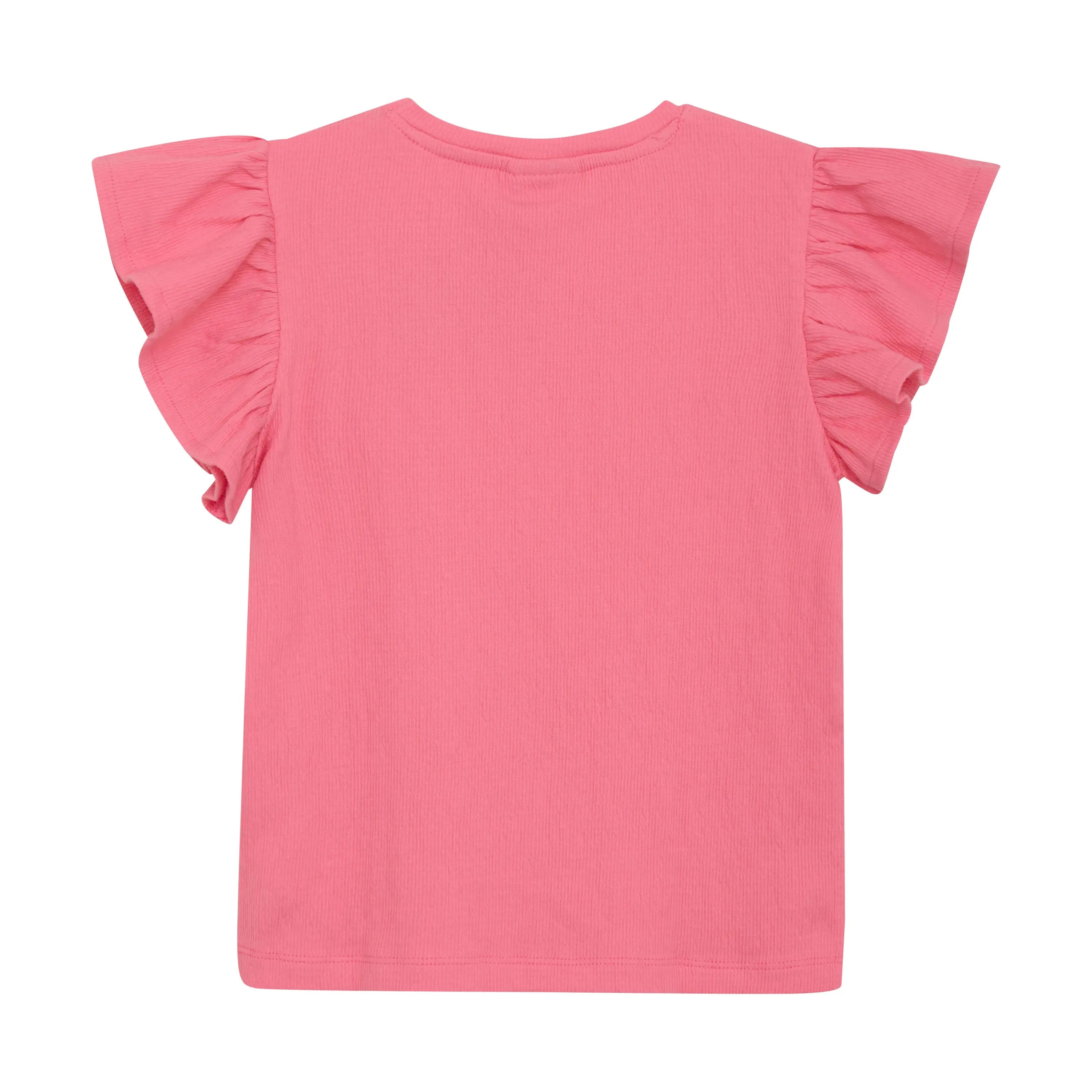 Kid Perfectly Pink Ruffle Top ROBO