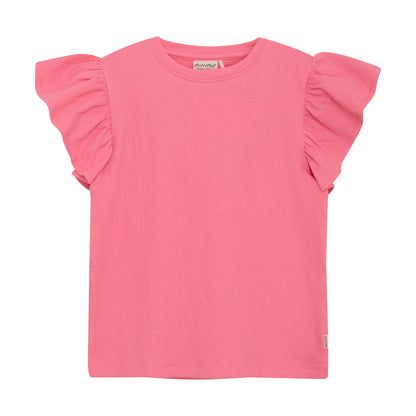 Perfectly Pink Ruffle Top