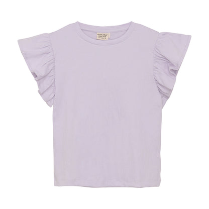 Lovely Lavender Ruffle Top