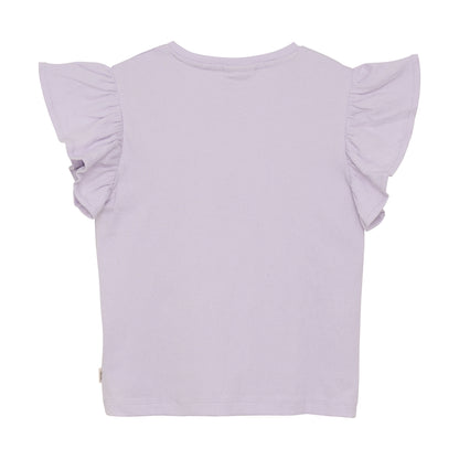 Lovely Lavender Ruffle Top