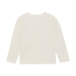 Ivory Long Sleeve T-Shirt Minymo
