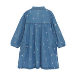Toddler Denim Hearts Dress Minymo