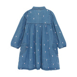 Toddler Denim Hearts Dress Minymo