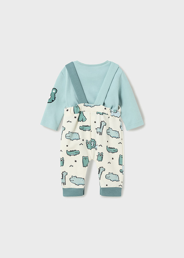 Baby Fleece Overall Set mayoral