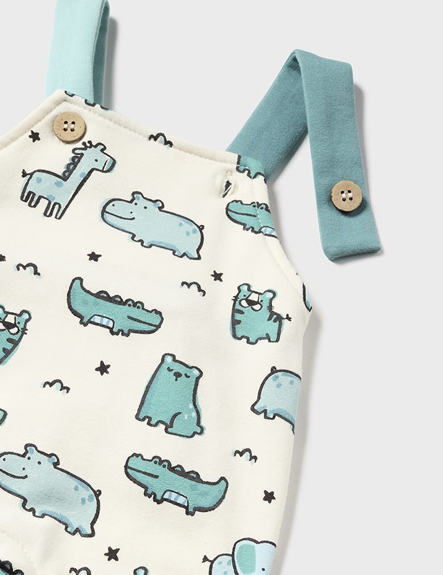 Baby Fleece Overall Set mayoral