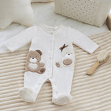 Baby Teddy Velour Onesie mayoral