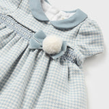Baby Snow Smocked Dress mayoral