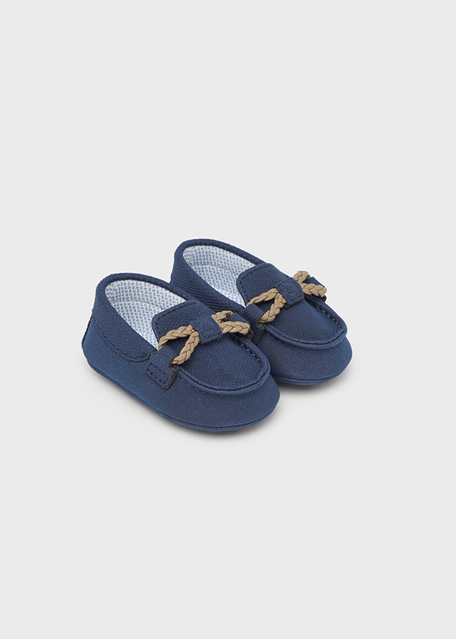 Baby Navy Moccasins mayoral