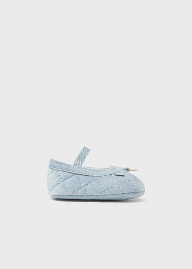 Snow Blue Ballerina Flat