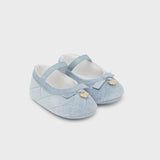 Baby Snow Blue Ballerina Flat mayoral
