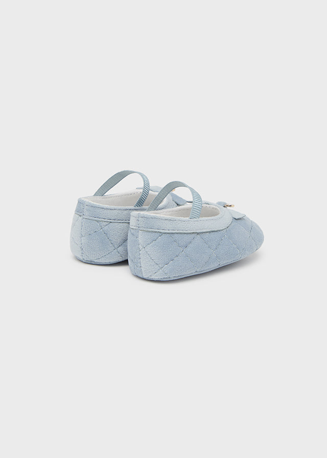 Snow Blue Ballerina Flat