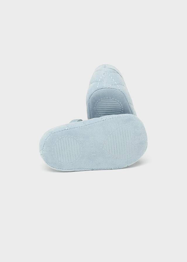 Snow Blue Ballerina Flat