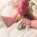Baby Pink Heart Sneakers mayoral