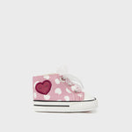 Baby Pink Heart Sneakers mayoral