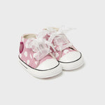 Baby Pink Heart Sneakers mayoral