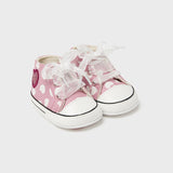 Baby Pink Heart Sneakers mayoral