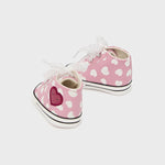 Baby Pink Heart Sneakers mayoral