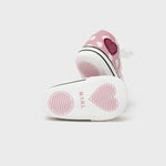 Baby Pink Heart Sneakers mayoral