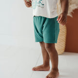 Baby Harem Shorts in Sea Pine Babysprouts