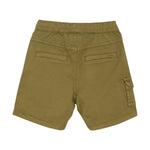 Kid Green Grass Twill Shorts ROBO