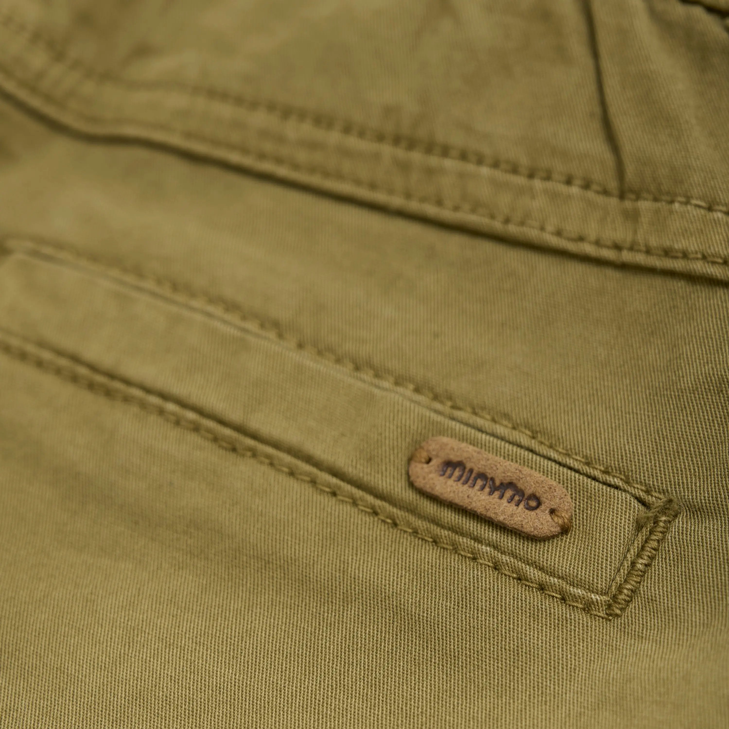 Kid Green Grass Twill Shorts ROBO