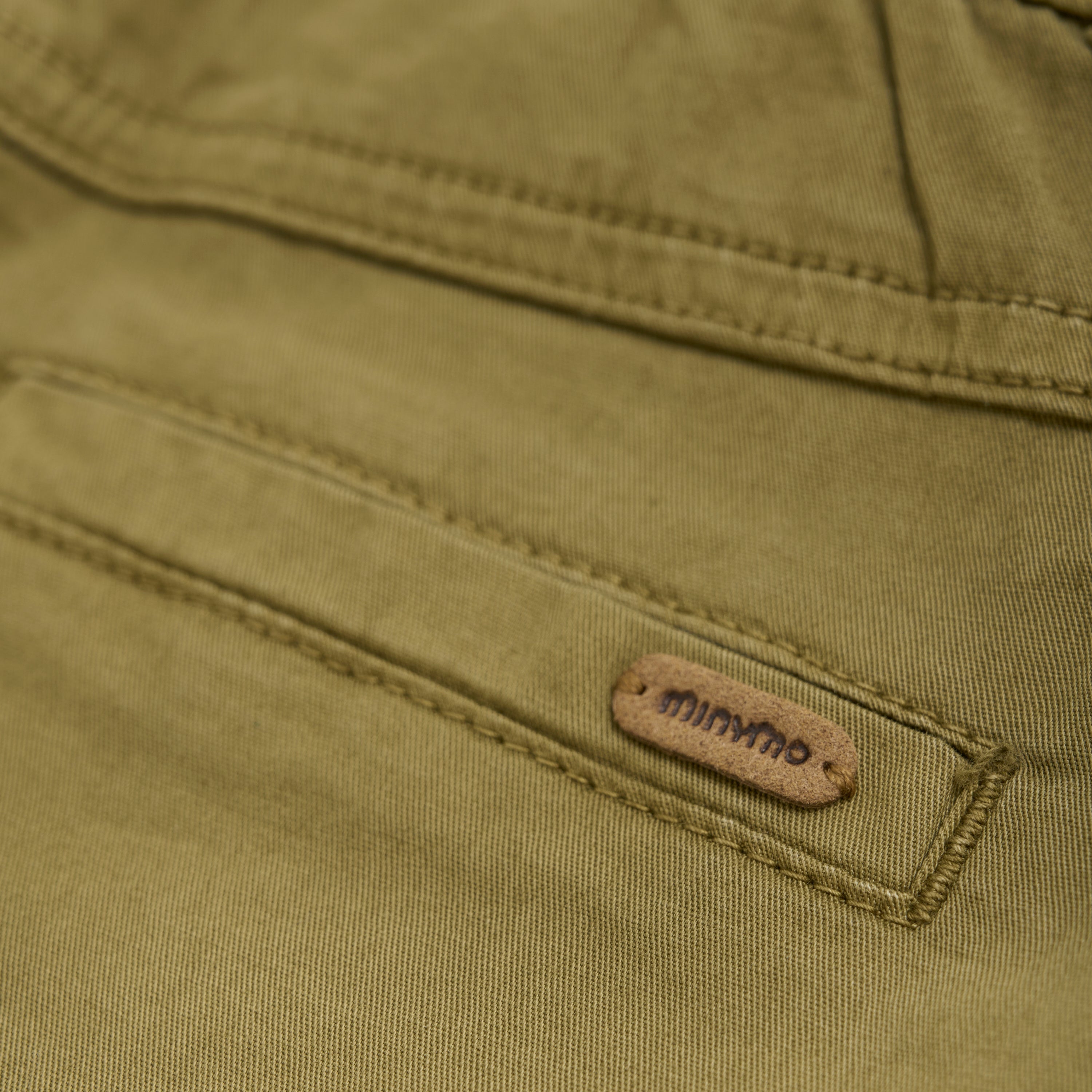 Kid Green Grass Twill Shorts ROBO