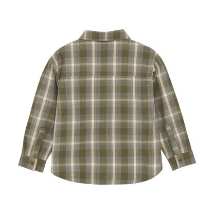 Desert Storm Long Sleeve Plaid Shirt