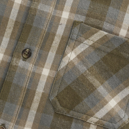 Desert Storm Long Sleeve Plaid Shirt