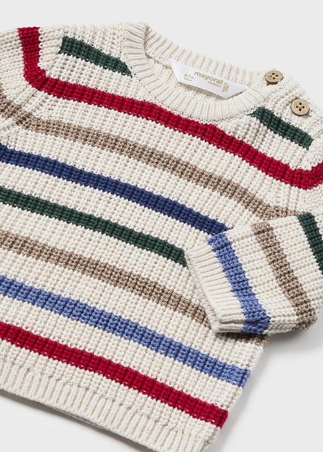 Baby Candy Striped Sweater mayoral