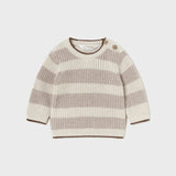 Baby Keep it Neutral Striped Sweater mayoral