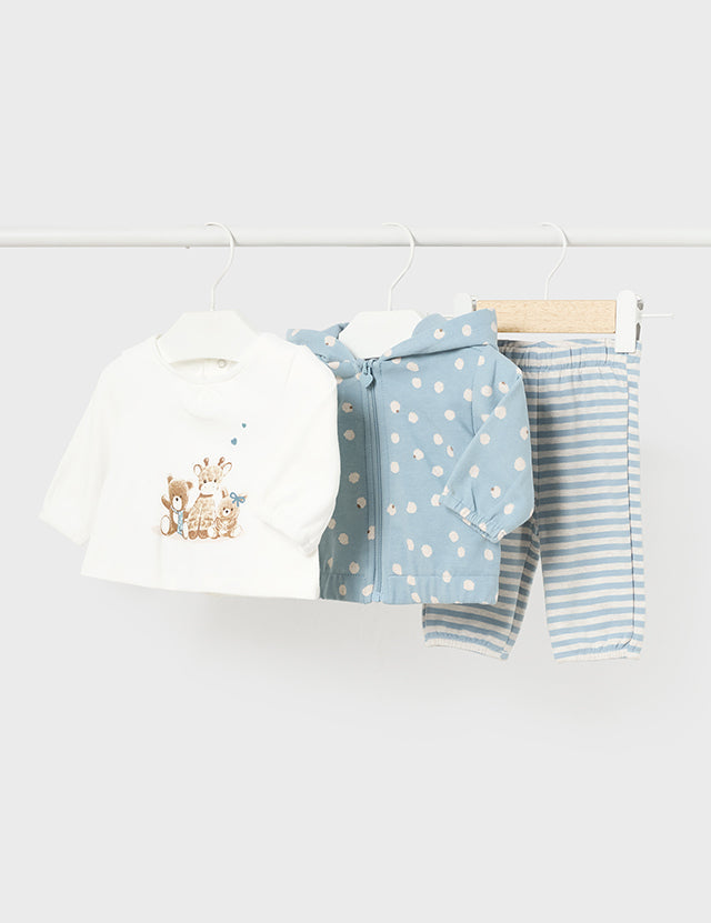 Baby Furry Friends Tracksuit Set mayoral