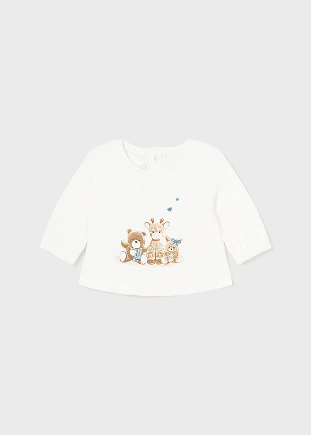 Baby Furry Friends Tracksuit Set mayoral