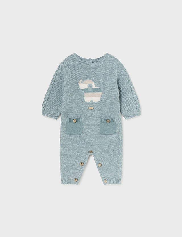 Baby Hefalump Tricot Romper mayoral