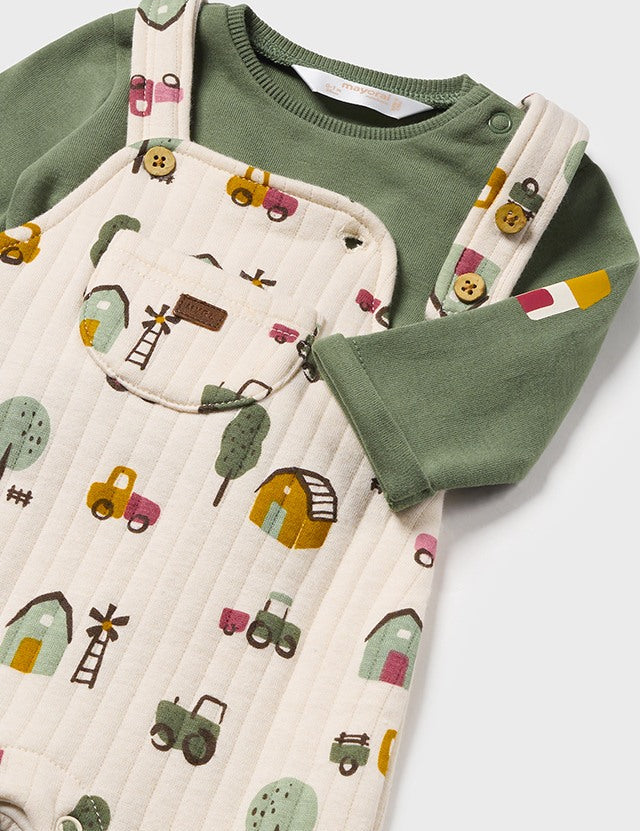 Baby Farmer Friends Overall Set mayoral
