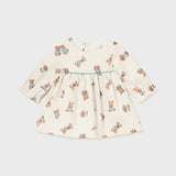 Baby Bunny and Beary Cute Dress mayoral