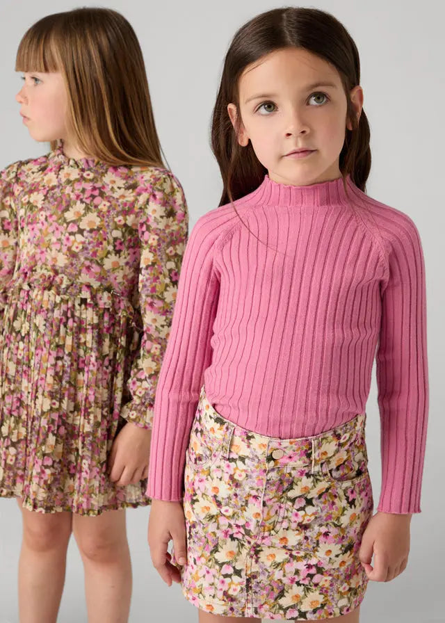 Toddler Ribbed Mockneck Sweater mayoral