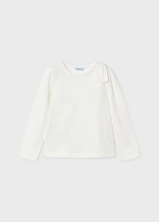 Toddler Simple not Basic Long Sleeve Tee mayoral