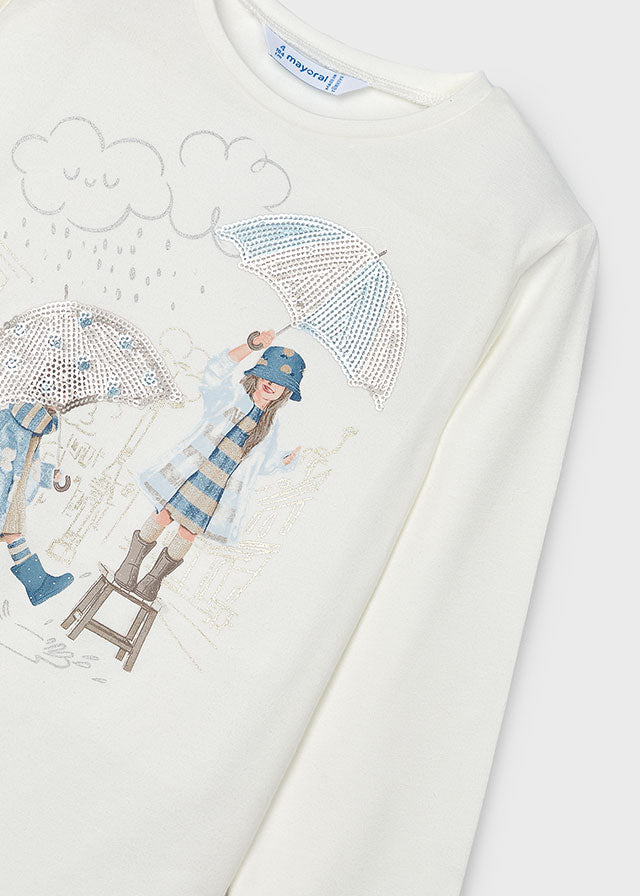 Toddler Rainy Day Long Sleeve Tee mayoral