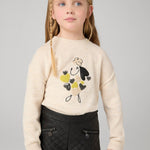 Toddler Leather Quilted Shorts mayoral