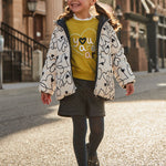 Toddler Leather Quilted Shorts mayoral