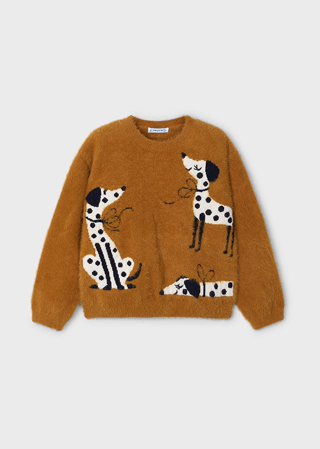 Toddler Precious Pooch Sweater mayoral