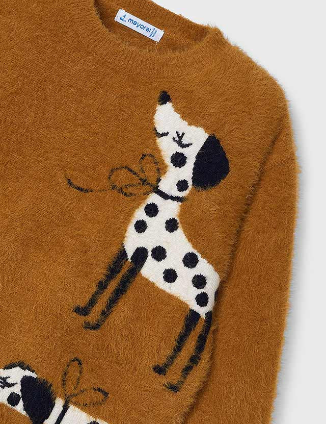 Toddler Precious Pooch Sweater mayoral