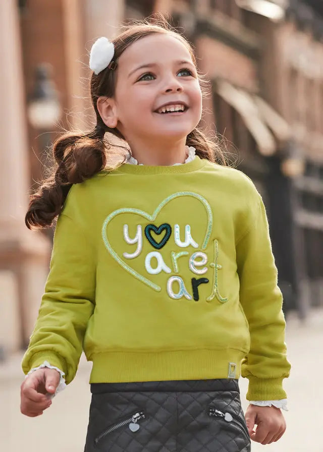 Toddler You are Art Pullover mayoral
