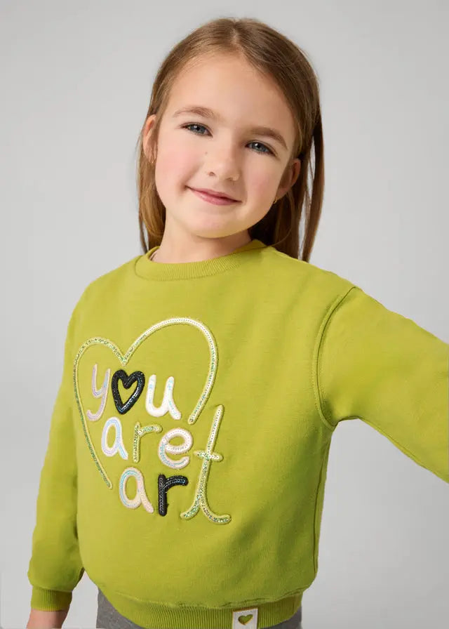 Toddler You are Art Pullover mayoral