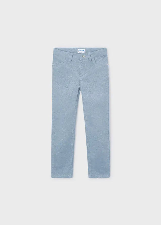 Toddler Iceberg Blue Corduroy Pants mayoral