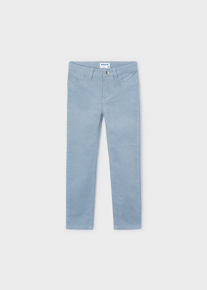 Iceberg Blue Corduroy Pants