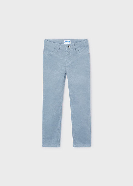 Iceberg Blue Corduroy Pants