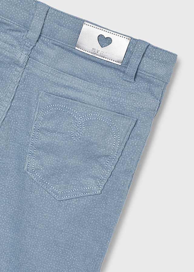 Iceberg Blue Corduroy Pants