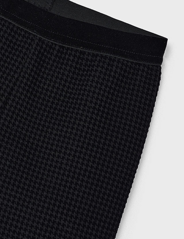 Toddler Pen Prick Black Leggings mayoral